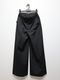 �㴰���LAD MUSICIAN����å� �ߥ塼�������/W/G PINSTRIPE WIDE FLARE SLACKS/BLACK��SPACE WHITE