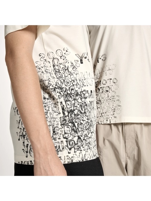 Y-3���磻���꡼/GFX SS TEE/CWHITE