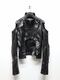 JULIUS����ꥦ��/LAMINATED CLOTH BLOUSON9/BLACK