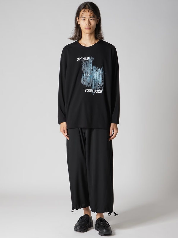 SALE30%OFF/Yohji Yamamoto���襦����ޥ��/30/������ŷ�����ƥޥ�Ĺµ�ץ���T�����/BLACK