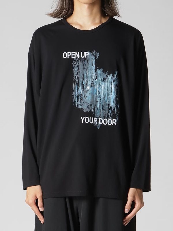 SALE30%OFF/Yohji Yamamoto���襦����ޥ��/30/������ŷ�����ƥޥ�Ĺµ�ץ���T�����/BLACK