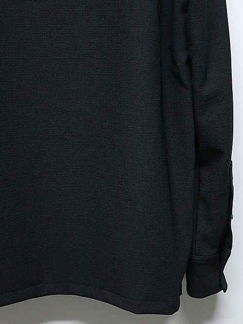 wjk�����֥른��������/boat V-neck pullover shirt/black