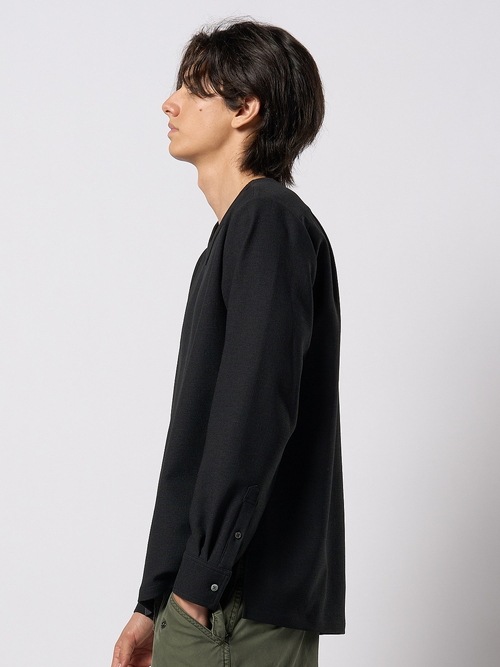 (ͽ���ʡ�3��4������ͽ��/wjk�����֥른��������/boat V-neck pullover shirt/black