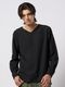 (ͽ���ʡ�3��4������ͽ��/wjk�����֥른��������/boat V-neck pullover shirt/black