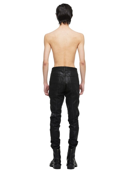 (ͽ����)8��9������ͽ��/JULIUS����ꥦ��/COTTON KNIT DENIM TROUSERS9/BLACK