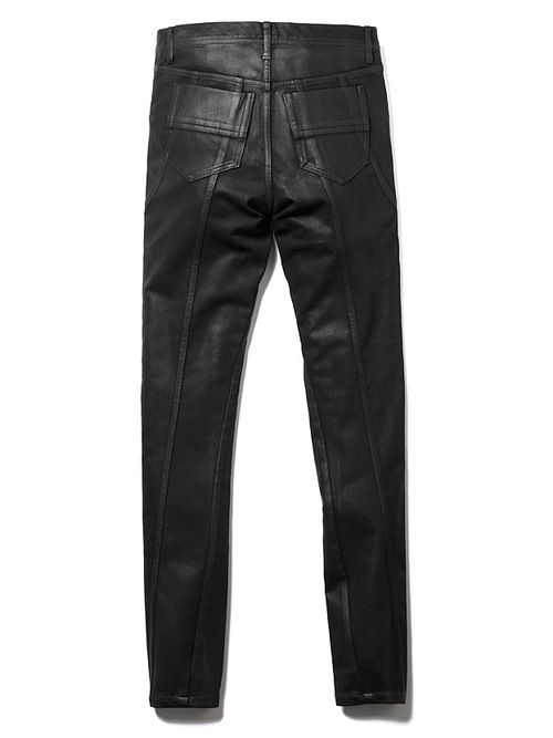 (ͽ����)8��9������ͽ��/JULIUS����ꥦ��/COTTON KNIT DENIM TROUSERS9/BLACK