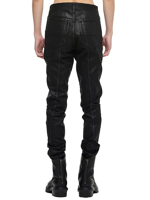 (ͽ����)8��9������ͽ��/JULIUS����ꥦ��/COTTON KNIT DENIM TROUSERS9/BLACK