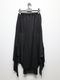 (ͽ���ʡ�7��8������ͽ��/THE ONENESS�������ͥ�/Recycle Polyester Jersey Layered Flare Skirt/Black