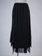 (ͽ���ʡ�7��8������ͽ��/THE ONENESS�������ͥ�/Recycle Polyester Jersey Layered Flare Skirt/Black