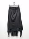 (ͽ���ʡ�7��8������ͽ��/THE ONENESS�������ͥ�/Recycle Polyester Jersey Layered Flare Skirt/Black