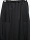 (ͽ���ʡ�7��8������ͽ��/THE ONENESS�������ͥ�/Recycle Polyester Jersey Layered Flare Skirt/Black