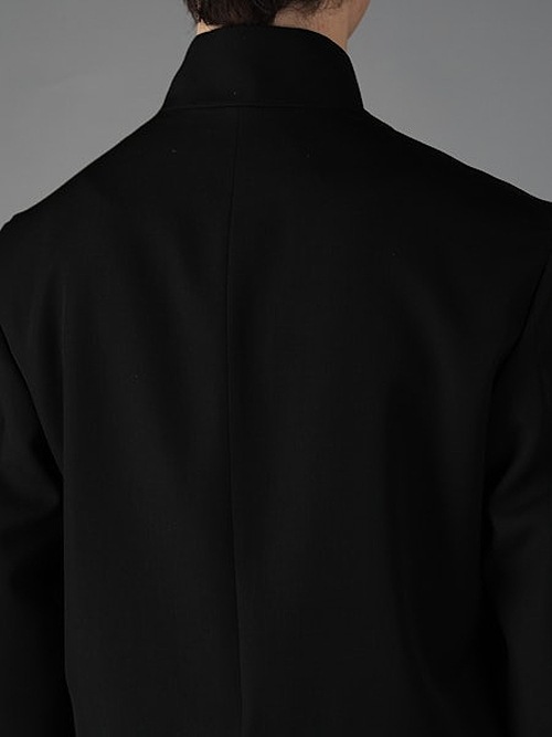 Ground Y�����饦��ɥ磻/W/GABARDINE FRONT DROP SHORT JACKET/BLACK