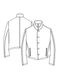 Ground Y�����饦��ɥ磻/W/GABARDINE FRONT DROP SHORT JACKET/BLACK