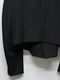 Ground Y�����饦��ɥ磻/W/GABARDINE FRONT DROP SHORT JACKET/BLACK