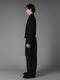 Ground Y�����饦��ɥ磻/W/GABARDINE FRONT DROP SHORT JACKET/BLACK