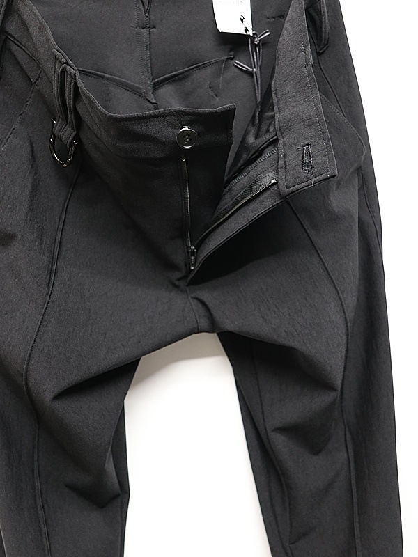 kiryuyrik������奦����奦/High Tension Jersey Lace Up Flare Pants/Black