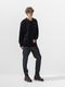 (ͽ���ʡ�11��12������ͽ��/42TH RESOUND CLOTHING���ꥵ����ɥ���������/LOOSE FIT cable law sweater/BLACK