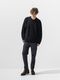 (ͽ���ʡ�11��12������ͽ��/42TH RESOUND CLOTHING���ꥵ����ɥ���������/LOOSE FIT cable law sweater/BLACK