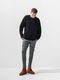 (ͽ���ʡ�11��12������ͽ��/42TH RESOUND CLOTHING���ꥵ����ɥ���������/LOOSE FIT cable law sweater/BLACK