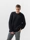 (ͽ���ʡ�11��12������ͽ��/42TH RESOUND CLOTHING���ꥵ����ɥ���������/LOOSE FIT cable law sweater/BLACK