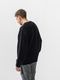 (ͽ���ʡ�11��12������ͽ��/42TH RESOUND CLOTHING���ꥵ����ɥ���������/LOOSE FIT cable law sweater/BLACK