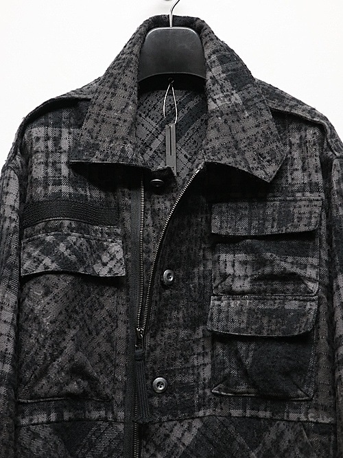 �㴰���D.HYGEN���ǥ����ϥ�����/�֥�å��󥰥ͥåץߥ꥿�꡼CPO����ĥ��㥱�å�/PLAIDCHARCOAL