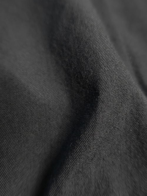 (ͽ)79ͽ/nude:masahiko maruyama ̡:ޥҥޥ/Wool Cotton Twill VEST (MULTI BUTTONS ON THE BACK)/Black
