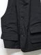 nude:masahiko maruyama ̡:ޥҥޥ/Wool Cotton Twill VEST (MULTI BUTTONS ON THE BACK)/Black