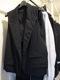 (ͽ)79ͽ/nude:masahiko maruyama ̡:ޥҥޥ/Wool Cotton Twill VEST (MULTI BUTTONS ON THE BACK)/Black