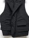 nude:masahiko maruyama ̡:ޥҥޥ/Wool Cotton Twill VEST (MULTI BUTTONS ON THE BACK)/Black