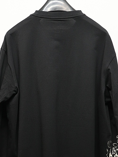 Y-3���磻���꡼/U GFX LS TEE/BLACK