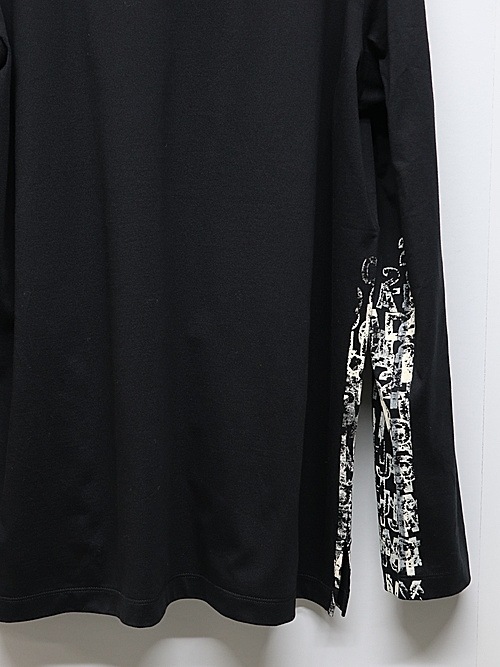 Y-3���磻���꡼/U GFX LS TEE/BLACK