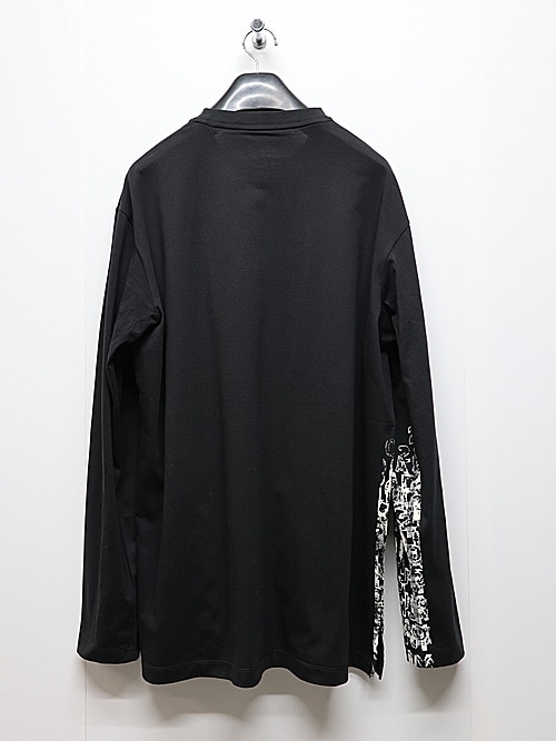 Y-3���磻���꡼/U GFX LS TEE/BLACK