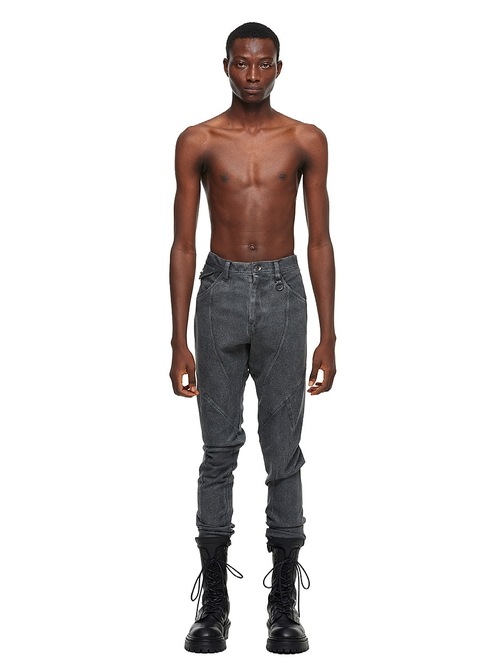 (ͽ����)8��9������ͽ��/JULIUS����ꥦ��/COTTON KNIT DENIM TROUSERS9/STEEL