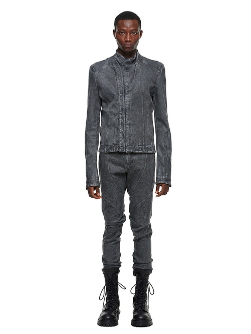 (ͽ����)8��9������ͽ��/JULIUS����ꥦ��/COTTON KNIT DENIM TROUSERS9/STEEL