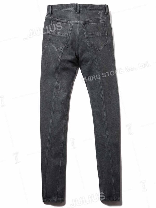 (ͽ����)8��9������ͽ��/JULIUS����ꥦ��/COTTON KNIT DENIM TROUSERS9/STEEL