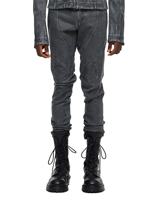 (ͽ����)8��9������ͽ��/JULIUS����ꥦ��/COTTON KNIT DENIM TROUSERS9/STEEL