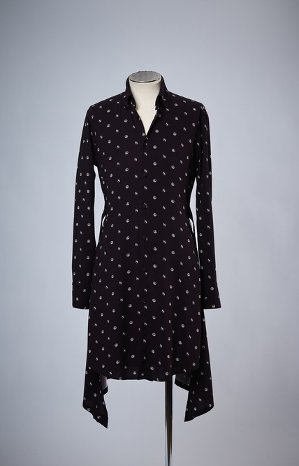 (ͽ���ʡ�7��8������ͽ��/THE ONENESS�������ͥ�/Peace Dot Flare Shirt/Black