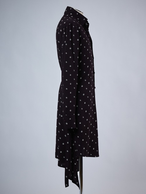 (ͽ���ʡ�7��8������ͽ��/THE ONENESS�������ͥ�/Peace Dot Flare Shirt/Black