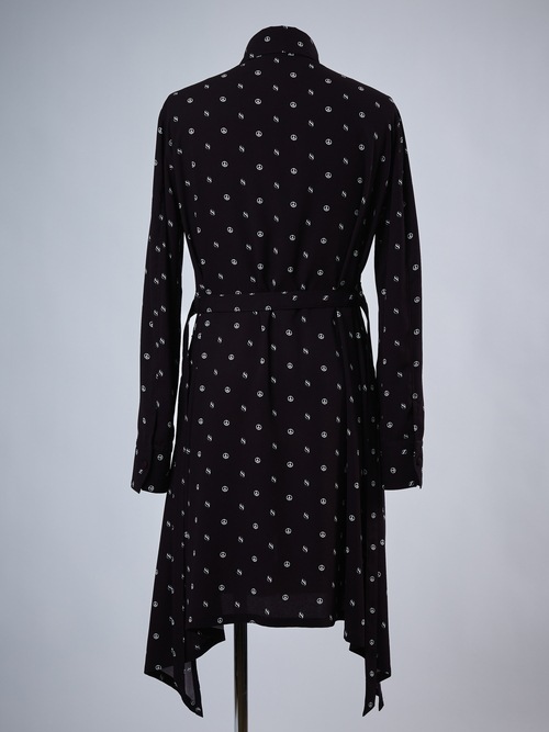 (ͽ���ʡ�7��8������ͽ��/THE ONENESS�������ͥ�/Peace Dot Flare Shirt/Black