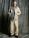 (ͽ���ʡ�9��10������ͽ��/wjk�����֥른��������/aging loose check shirt/fade blue