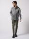 (ͽ���ʡ�9��10������ͽ��/wjk�����֥른��������/aging loose check shirt/fade blue