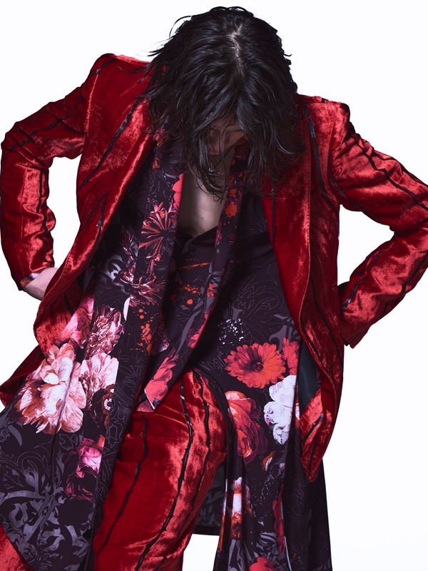 (ͽ���ʡ�10������11������ͽ��/kiryuyrik������奦����奦/TOGE Velvet Peaked Jacket/Red