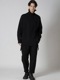 Yohji Yamamoto襦ޥ/7G JERSEY 3G RIB 3G 1X1 RIB PANTS/BLACK.