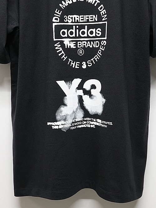 SALE40%OFF/Y-3���磻���꡼/GFX SS TEE 1/BLACK.