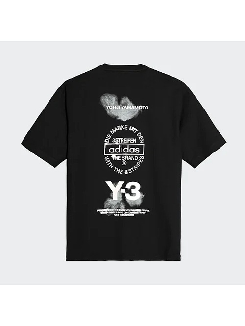 SALE40%OFF/Y-3���磻���꡼/GFX SS TEE 1/BLACK.