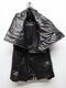 JULIUS����ꥦ��/LAMINATED CLOTH VEST2/BLACK