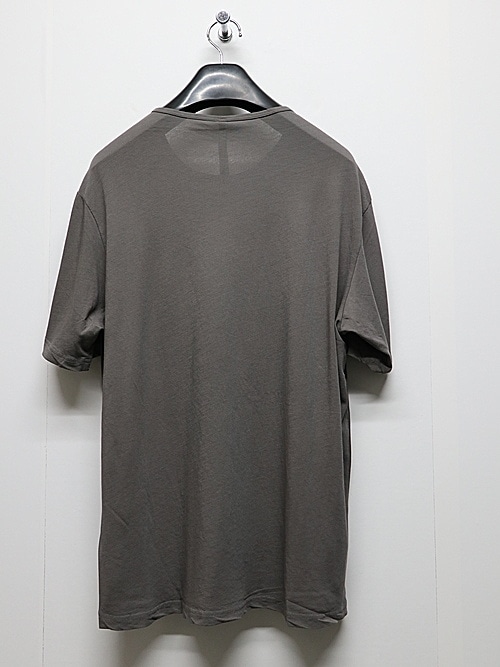 ATTACHMENT�������å�����/100/3 HIGH TWIST JERSEY SLIM FIT S/S TEE/GRAY