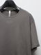ATTACHMENT�������å�����/100/3 HIGH TWIST JERSEY SLIM FIT S/S TEE/GRAY