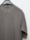ATTACHMENT�������å�����/100/3 HIGH TWIST JERSEY SLIM FIT S/S TEE/GRAY